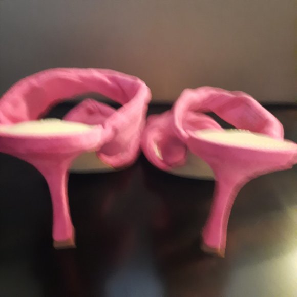 Nine West SEEYA Sandal in PINK, size 7.5 - Picture 3 of 5